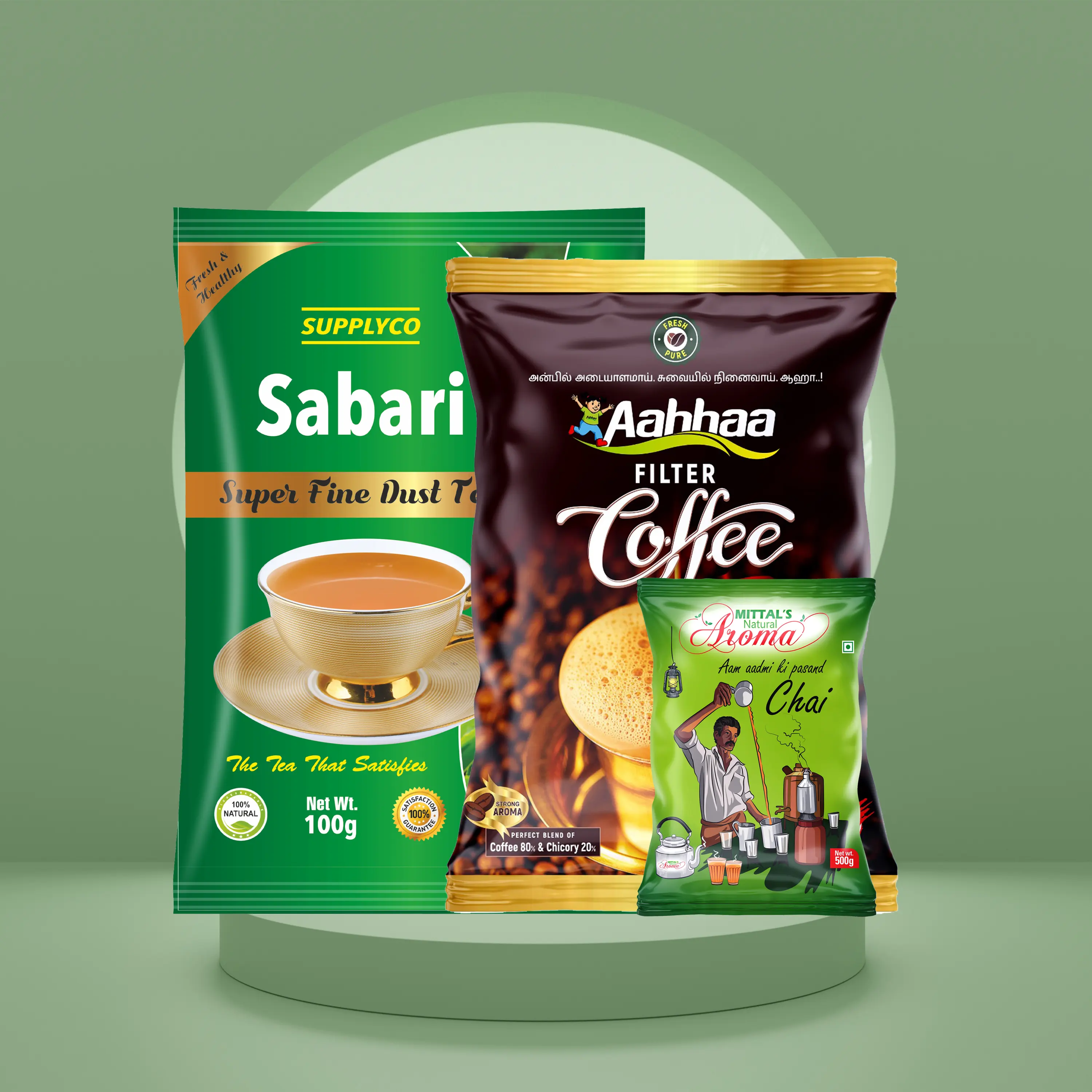 Tea Coffee Pouch Manufacturers in Chennai